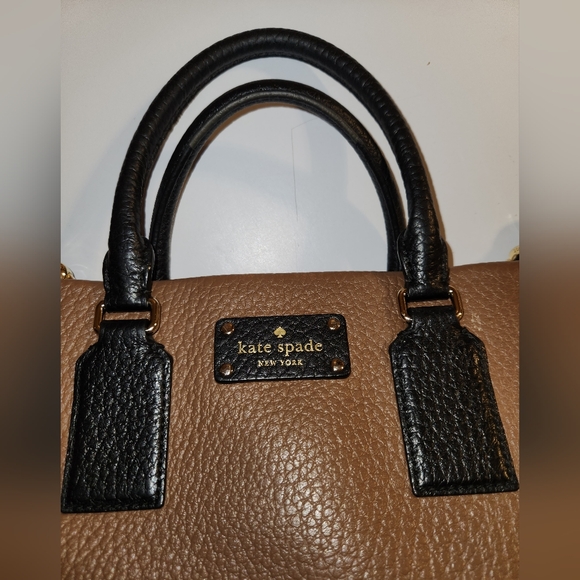 Kate Spade Bay Street Camryn Leather Crossbody/ Satchel Bag EUC - Picture 6 of 11